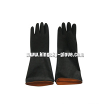 Long Sleeve Double Color Latex Industrial Work Glove